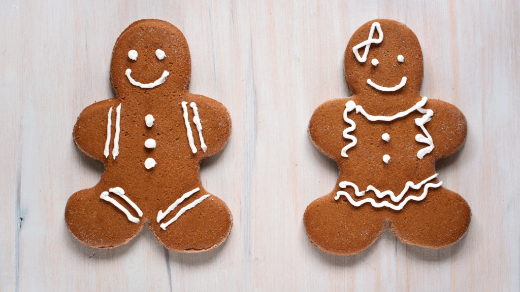 Biscoitos de Gengibre Plant-Based e Sem Glúten 1 Estes biscoitos de gengibre são uma opção deliciosa e saudável para as festas de fim de ano ou para qualquer momento em que você desejar um doce reconfortante. Feitos com ingredientes integrais e naturais, são livres de glúten, laticínios e açúcares refinados.