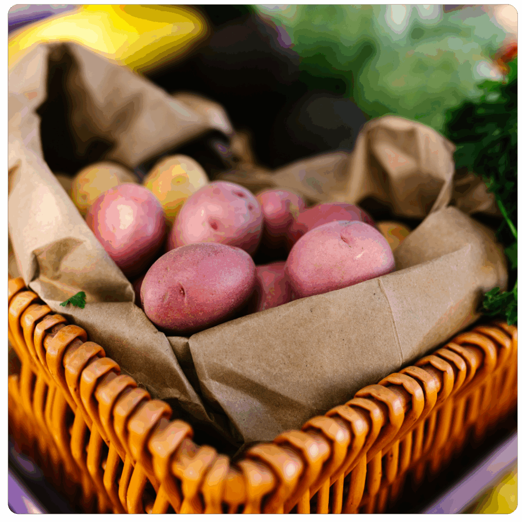 Alimentação GOSTO PURO Explicada 4 Tubérculos e vegetais ricos em amido Fornecem energia de liberação lenta e são altamente saciantes.