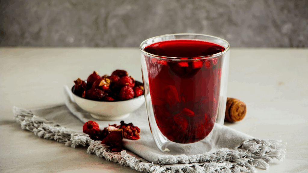 Chá Energizante de Hibisco, Gengibre e Guaraná em Pó 1 Esse chá funcional foi pensado para dar energia física e mental antes do treino, ou para dias de foco intenso. O hibisco estimula a circulação, o gengibre ativa o metabolismo e o guaraná fornece um impulso natural de cafeína sem causar pico de ansiedade. Uma alternativa saudável, termogênica e saborosa para substituir energéticos e pré-treinos artificiais.